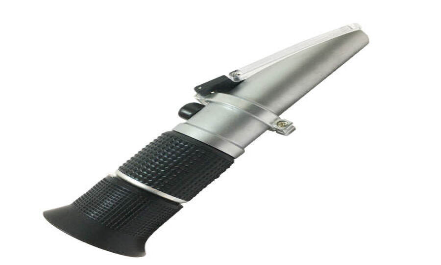 Can a digital refractometer be used for samples with high acidity levels?