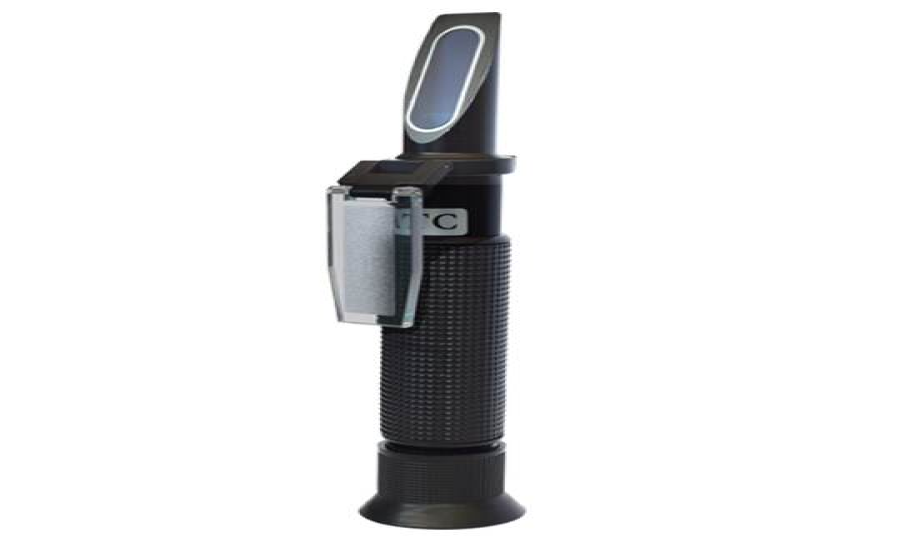 Can a digital refractometer be used for samples with high acidity levels?
